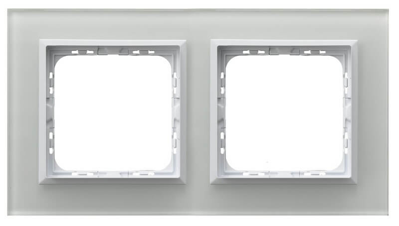 Розетки и выключатели Рамка 2-постовая для розеток/выключателей R-2RGC/31/00_0 на сайте OboiVkus.by