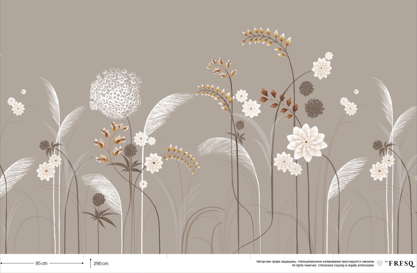 Фотообои и панно IKEBANA_3 на сайте OboiVkus.by