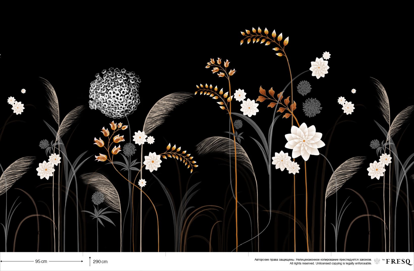 Фотообои и панно IKEBANA_4 на сайте OboiVkus.by