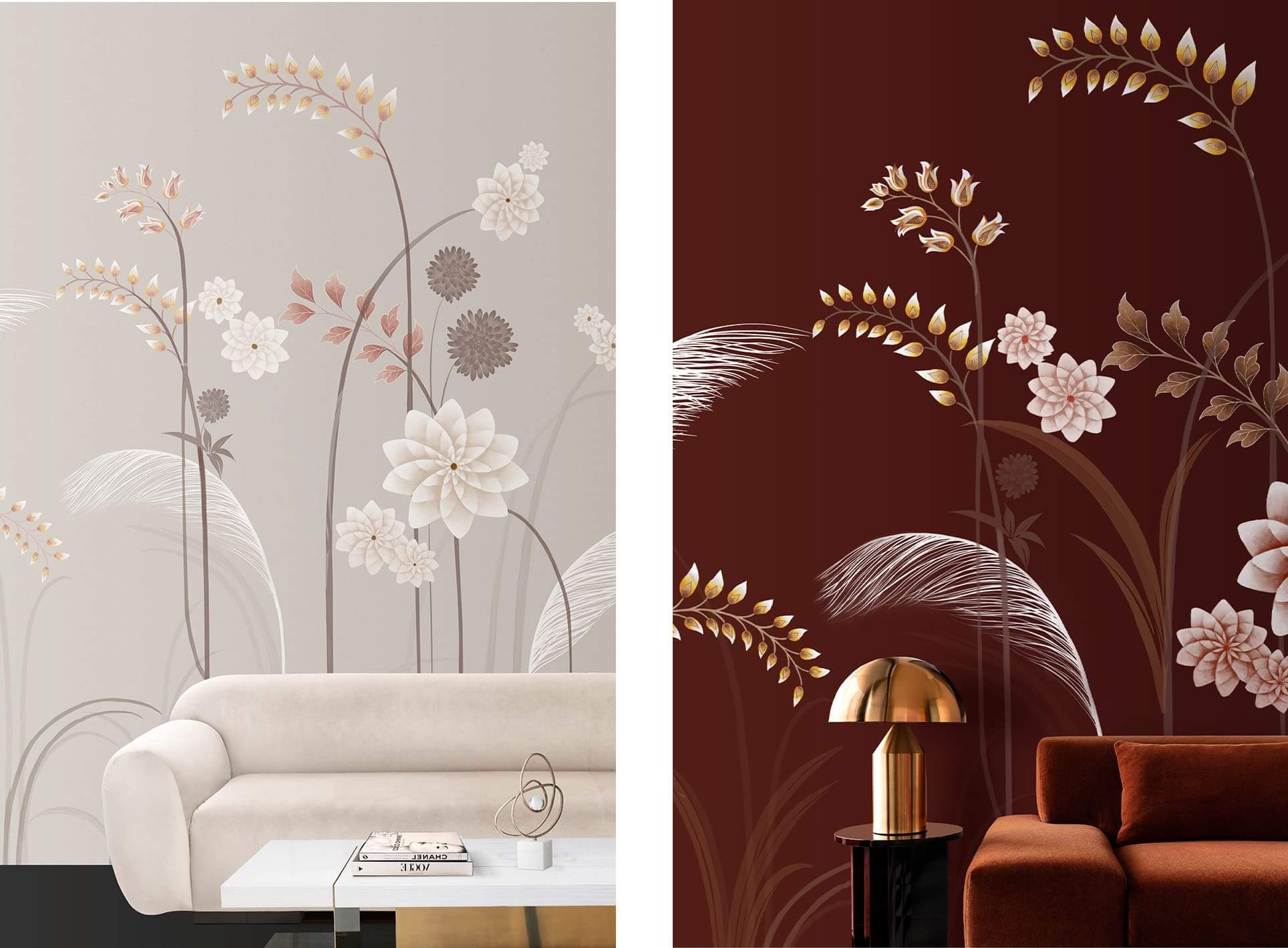 Фотообои и панно IKEBANA_6 на сайте OboiVkus.by