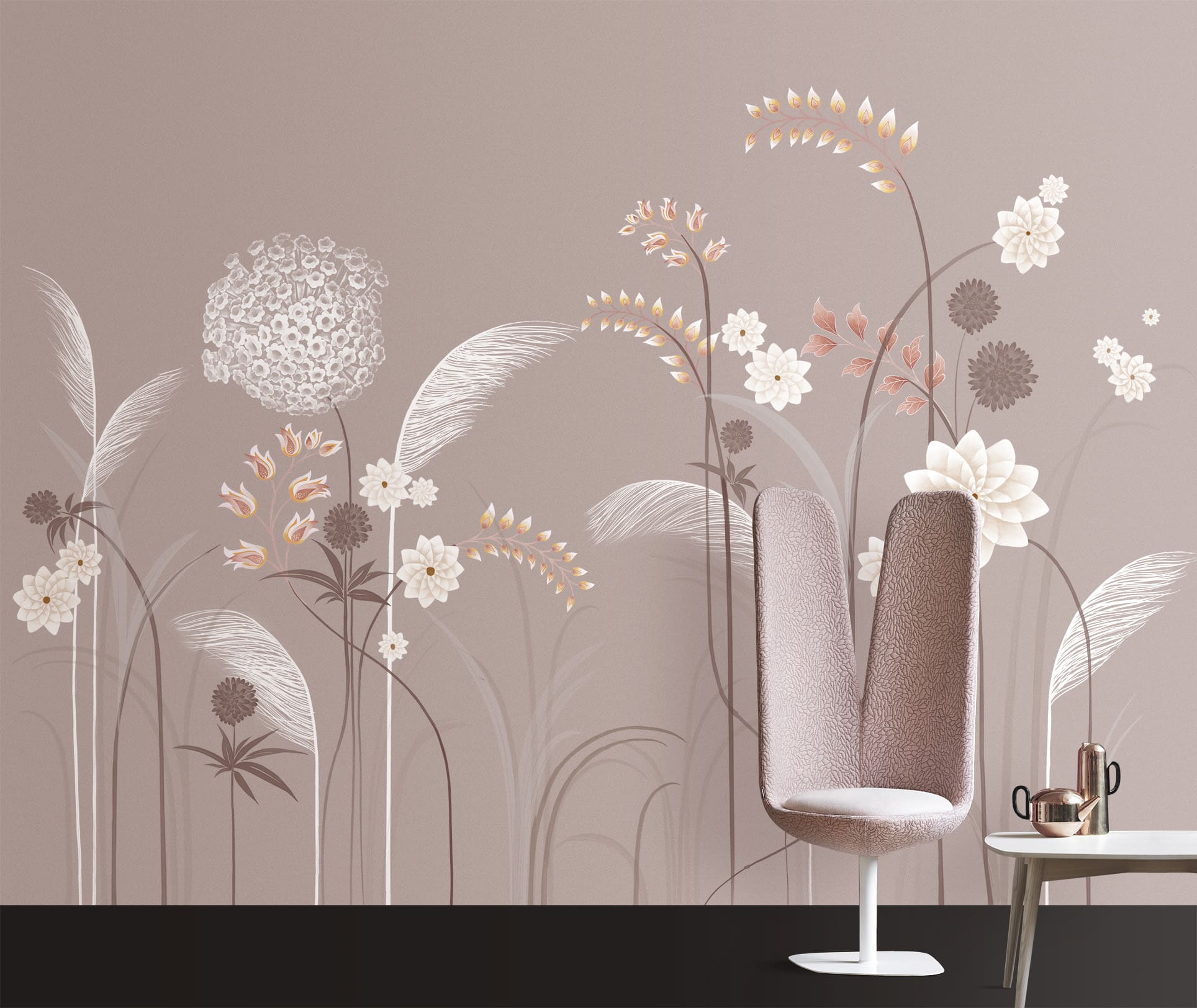 Фотообои и панно IKEBANA_7 на сайте OboiVkus.by