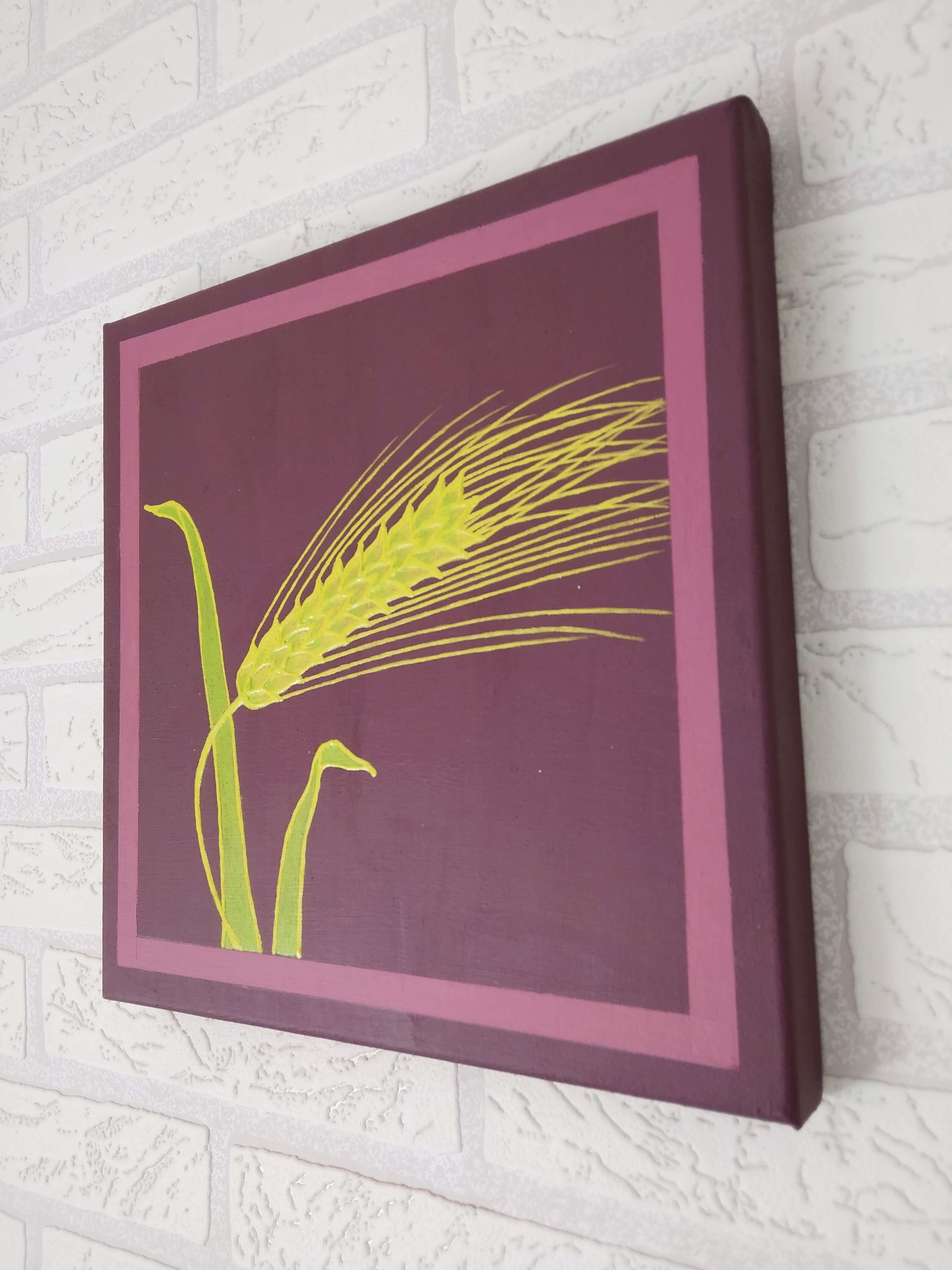 Картины, 3D-панно, панно из мха Летние мотивы: пшеница_1 на сайте OboiVkus.by