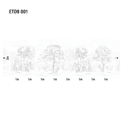 Фотообои и панно ETD9 001 (Etude)_1 на сайте OboiVkus.by