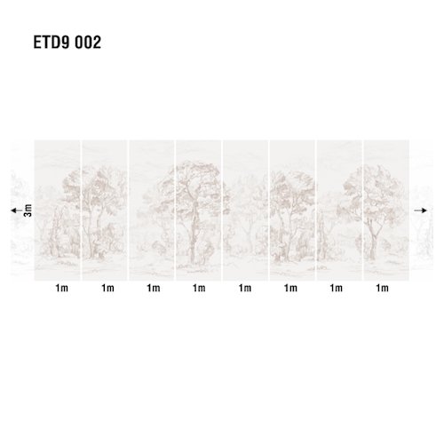 Фотообои и панно ETD9 002 (Etude)_1 на сайте OboiVkus.by