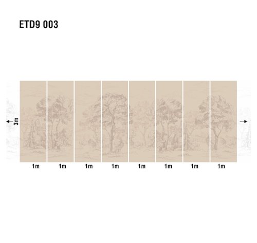 Фотообои и панно ETD9 003 (Etude)_1 на сайте OboiVkus.by