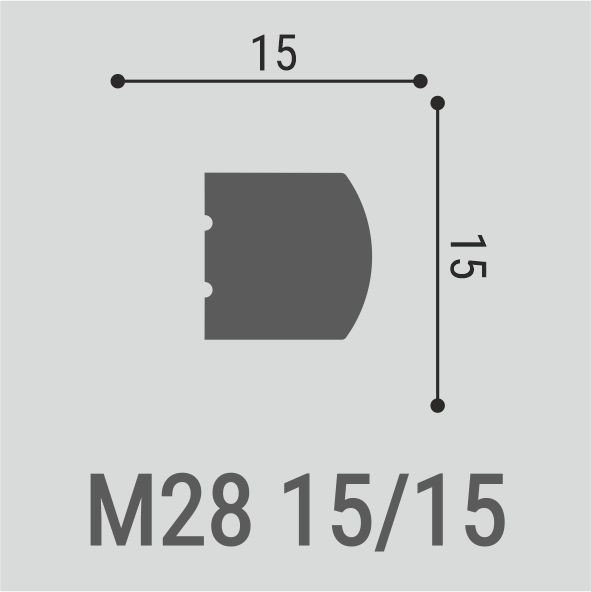 Молдинги и угловые элементы М28_1 на сайте OboiVkus.by