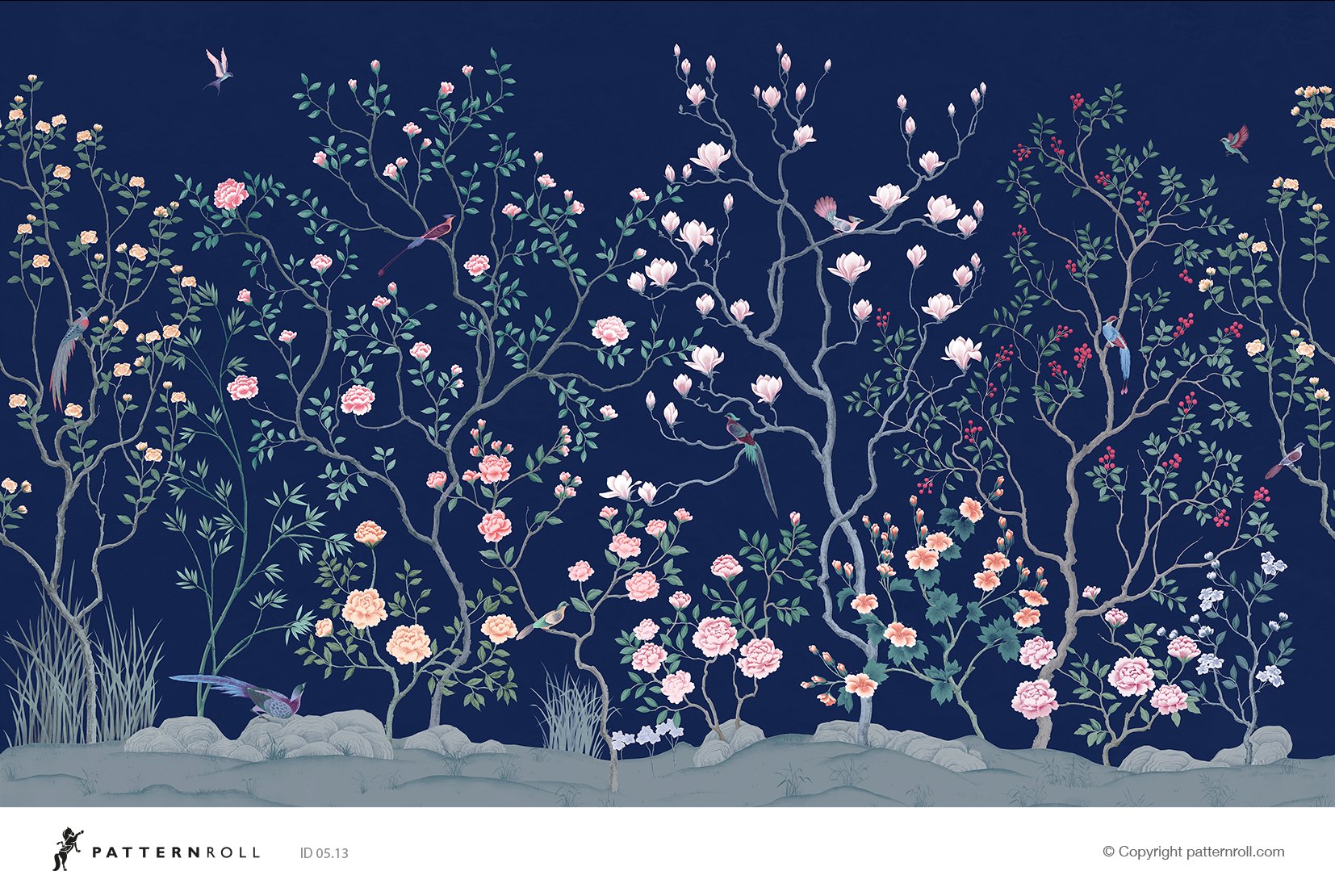 Фотообои и панно 05 . CHINOISERIE_9 на сайте OboiVkus.by