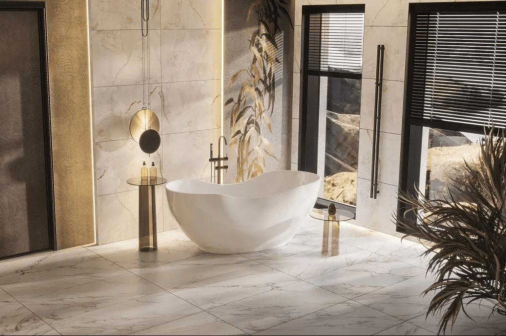Керамогранит и плитка Onice Beige 60*60_8 на сайте OboiVkus.by