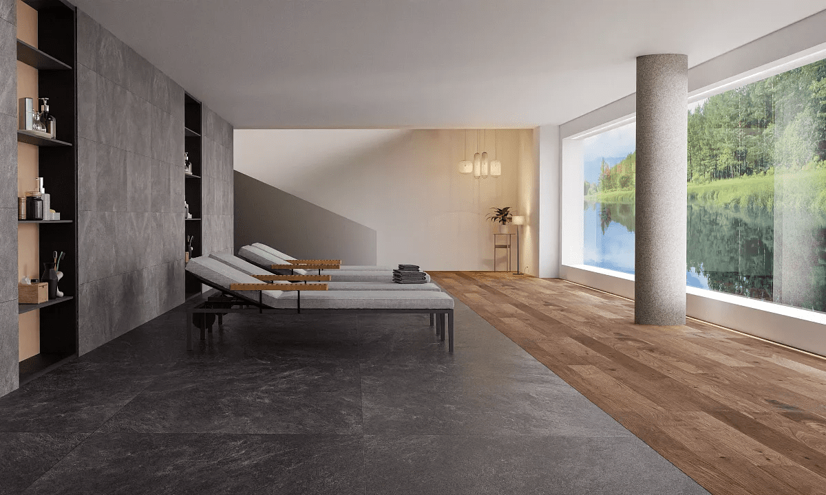 Керамогранит и плитка Rock Grey 60*60_8 на сайте OboiVkus.by