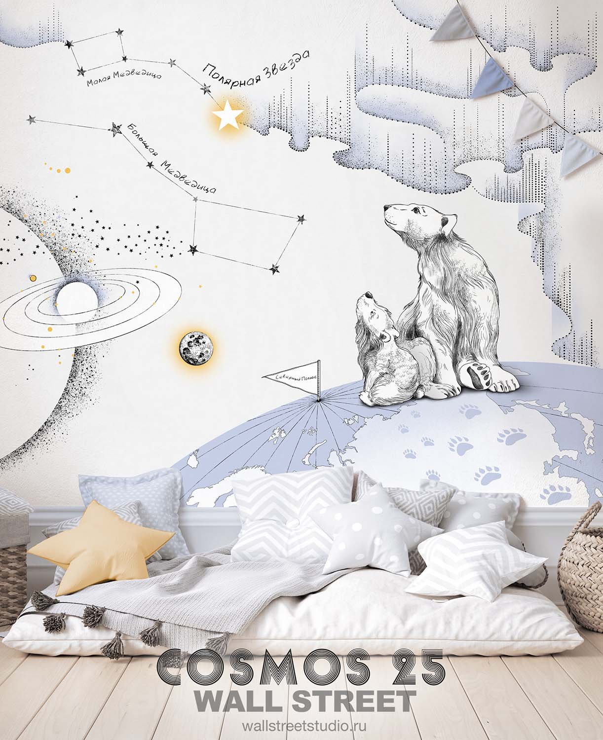 Фрески 30801 (Cosmos-25)_1 на сайте OboiVkus.by