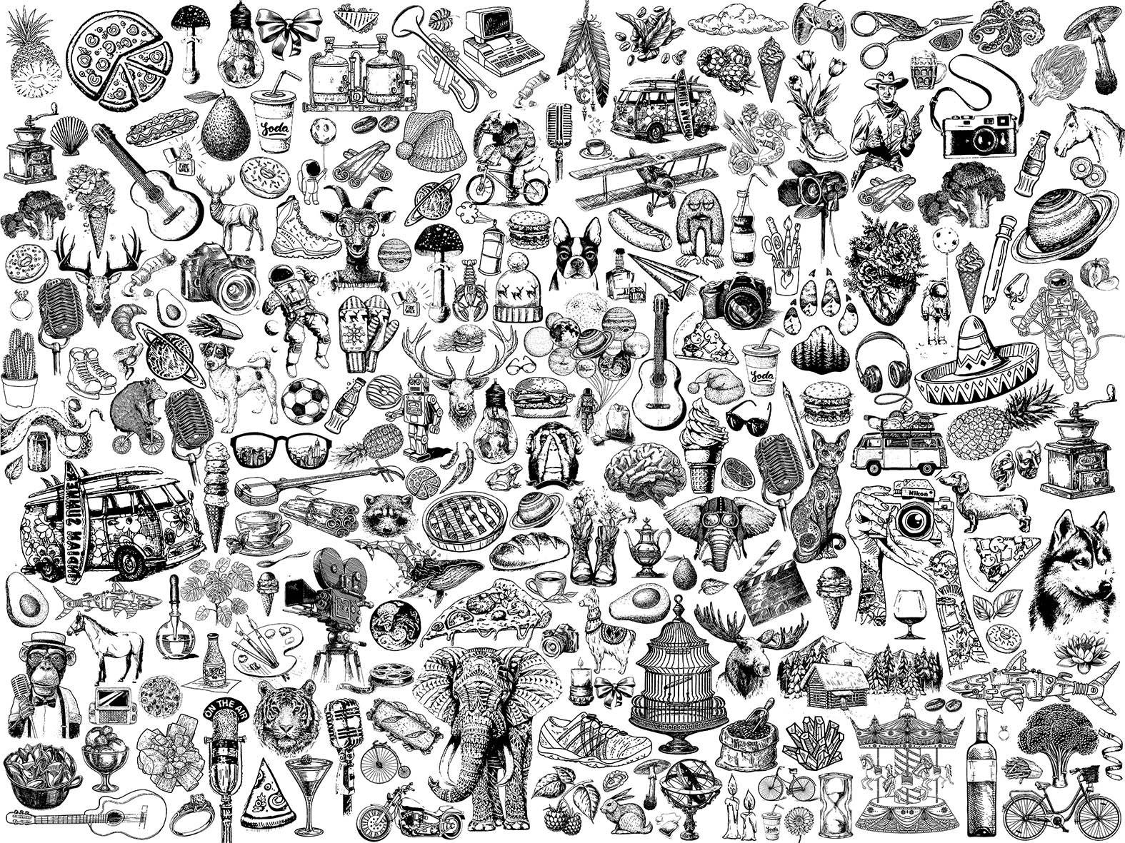 Фрески 20445 (Postmodern)_0 на сайте OboiVkus.by
