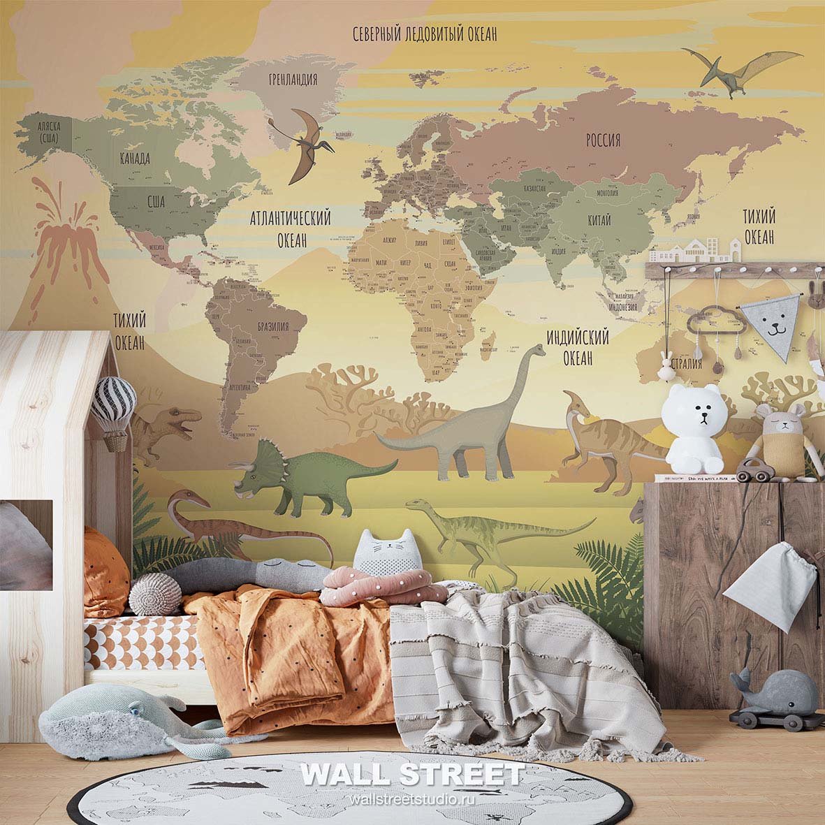 Фрески 23924 (Travel Kids)_1 на сайте OboiVkus.by