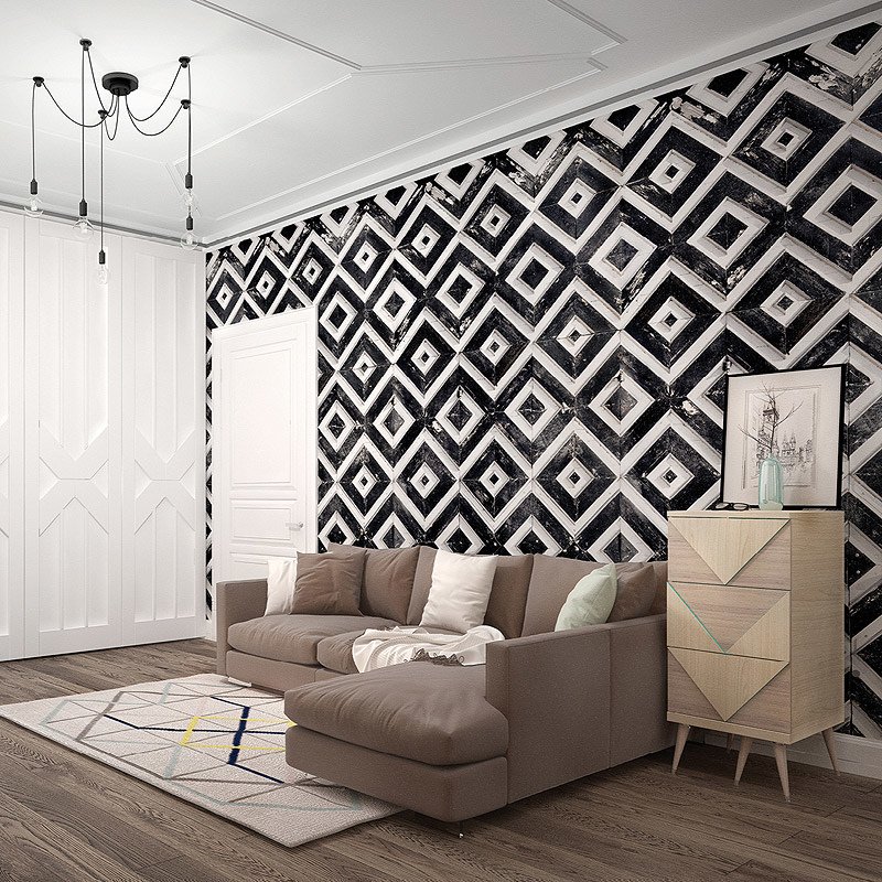 Фотообои и панно Geometric Wood 1_1 на сайте OboiVkus.by