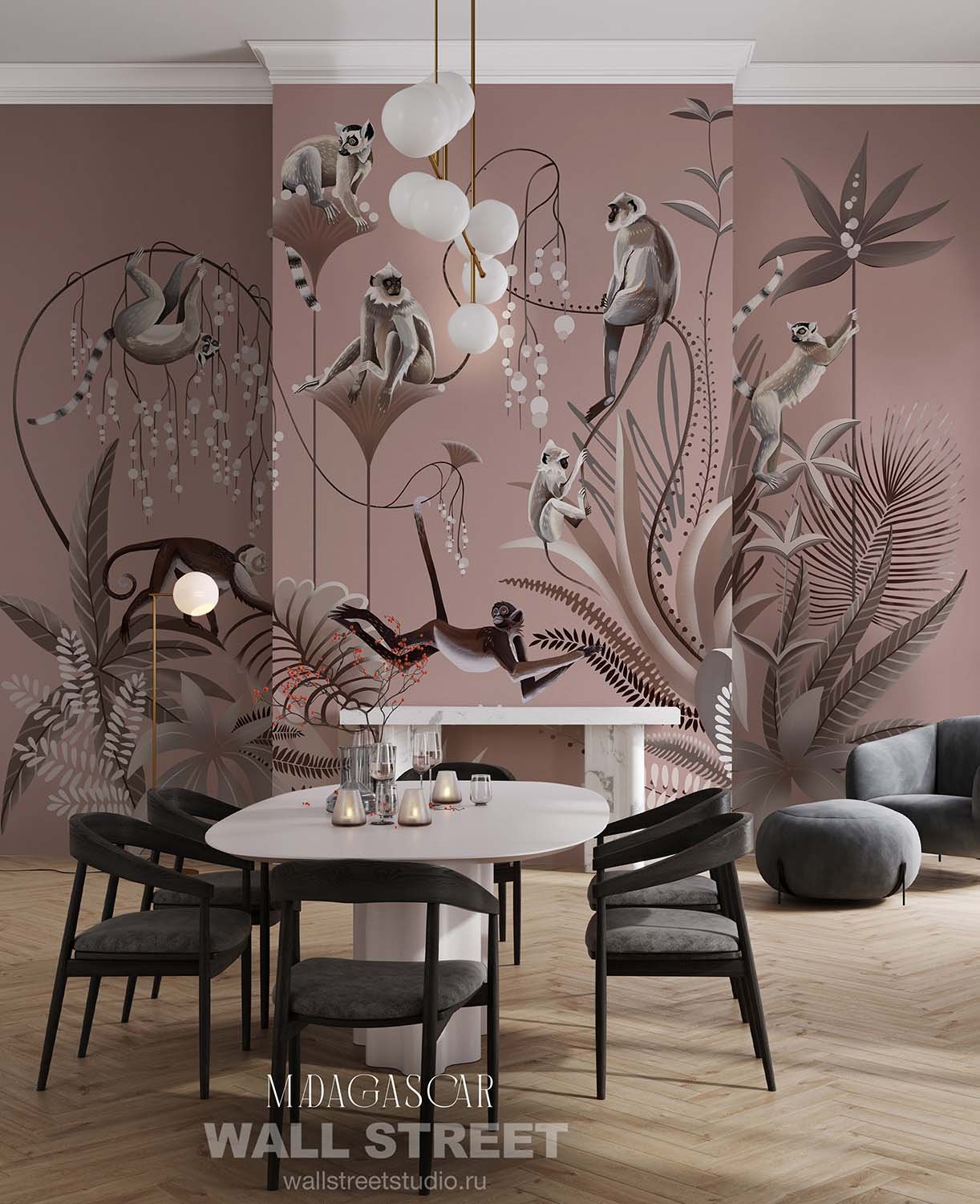 Фрески 30761 (Madagascar)_1 на сайте OboiVkus.by