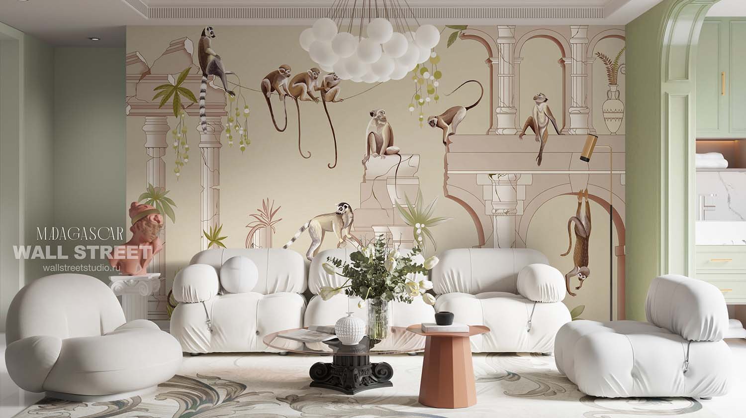 Фрески 30767 (Madagascar)_1 на сайте OboiVkus.by