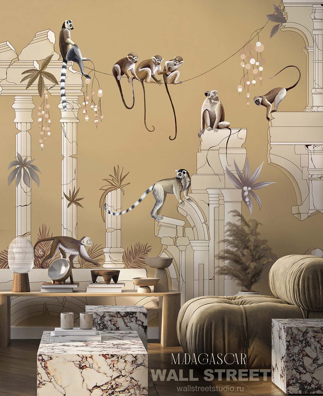 Фрески 30769 (Madagascar)_1 на сайте OboiVkus.by