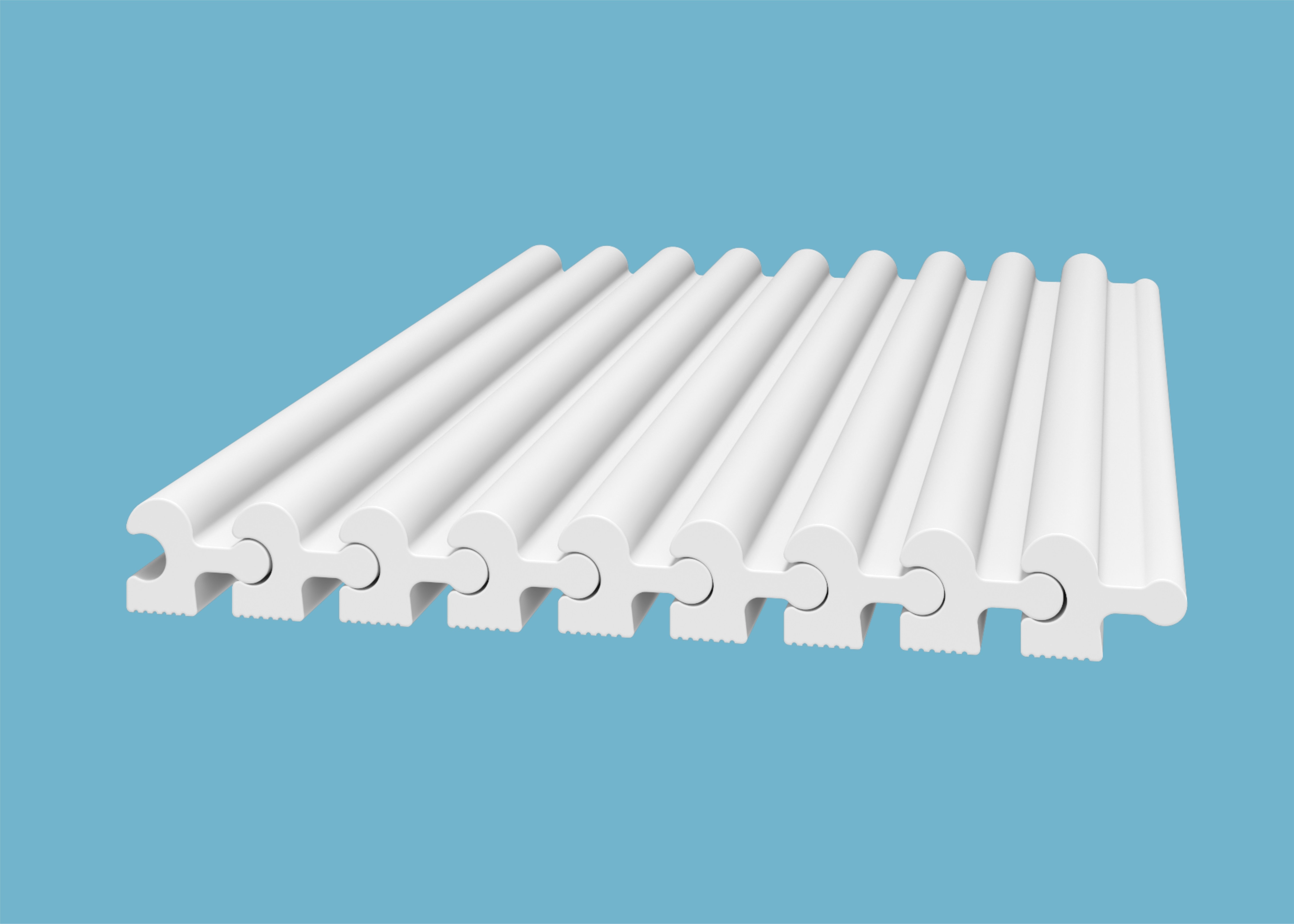 Молдинги, рейки, углы Заглушка правая ZP007_2 на сайте OboiVkus.by