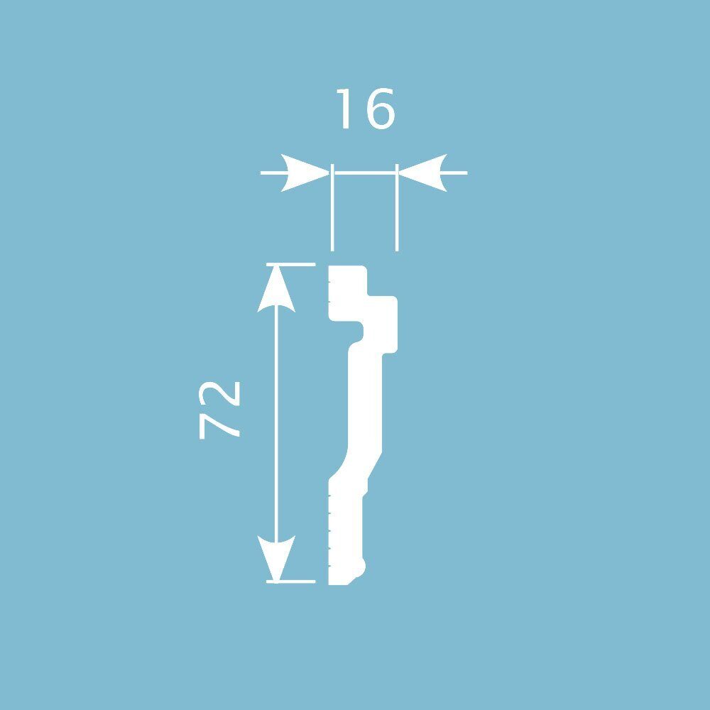 Молдинги, рейки, углы MX026_1 на сайте OboiVkus.by