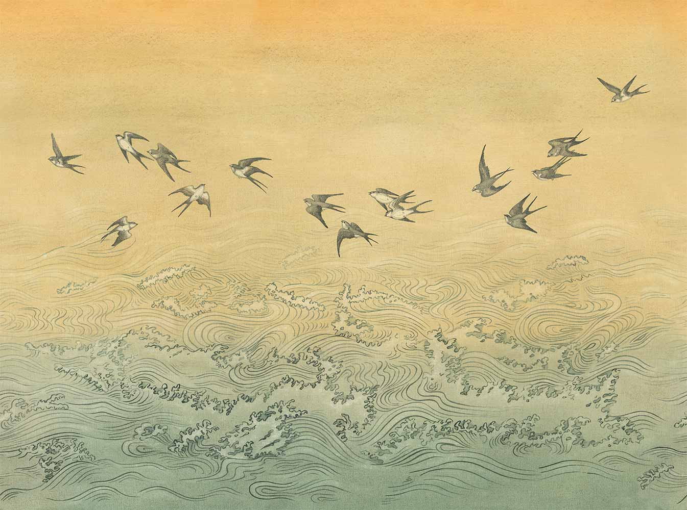 Фотообои и панно Onda 1_0 на сайте OboiVkus.by