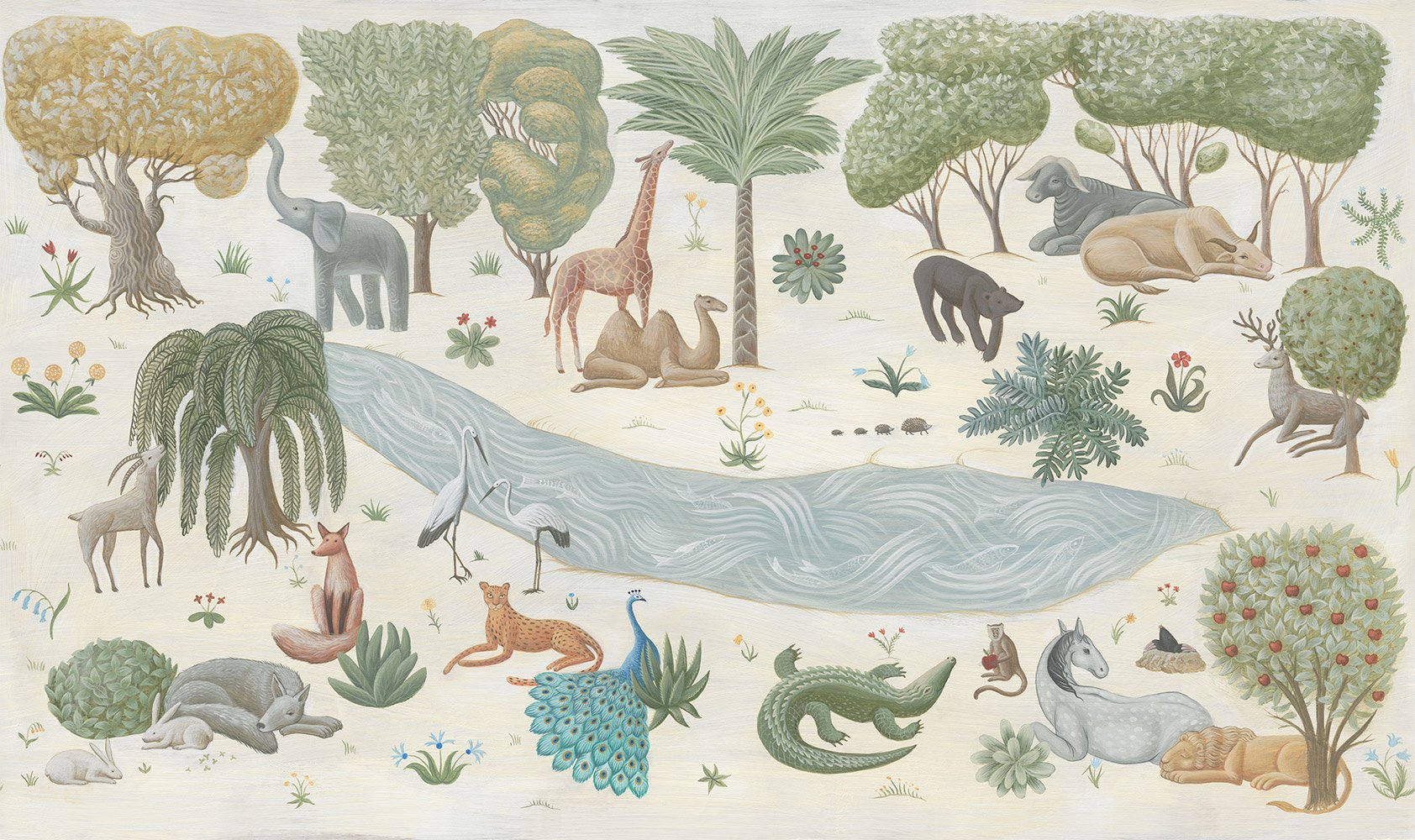 Фотообои и панно Naive 1_0 на сайте OboiVkus.by