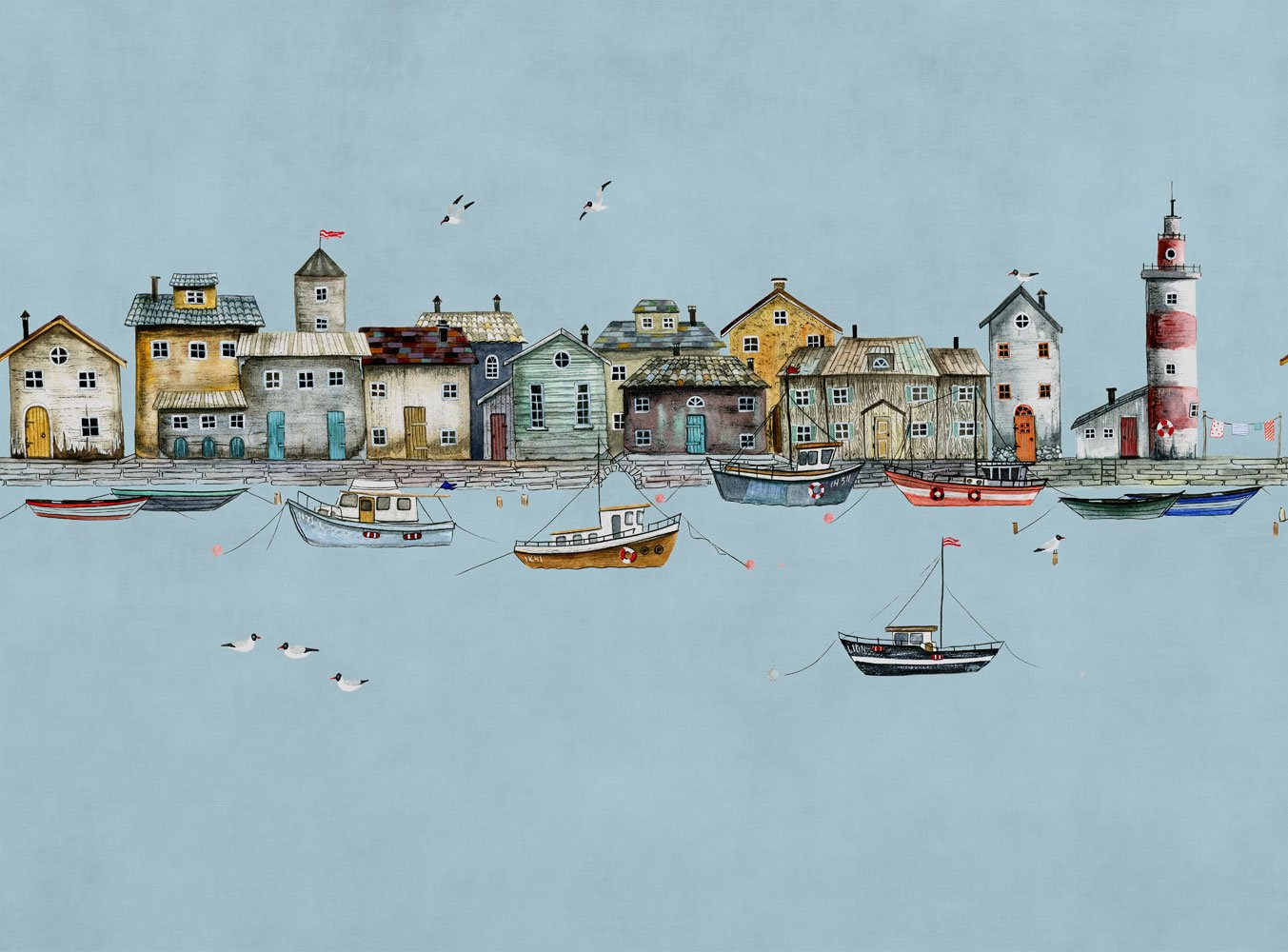 Фотообои и панно Scanditown 4_0 на сайте OboiVkus.by