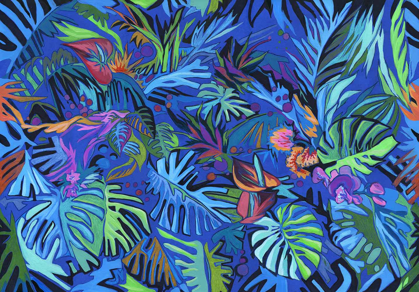 Фотообои и панно Jungle 1_0 на сайте OboiVkus.by