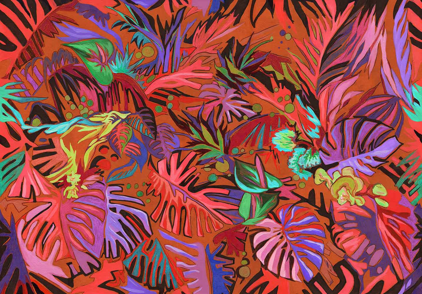 Фотообои и панно Jungle 3_0 на сайте OboiVkus.by