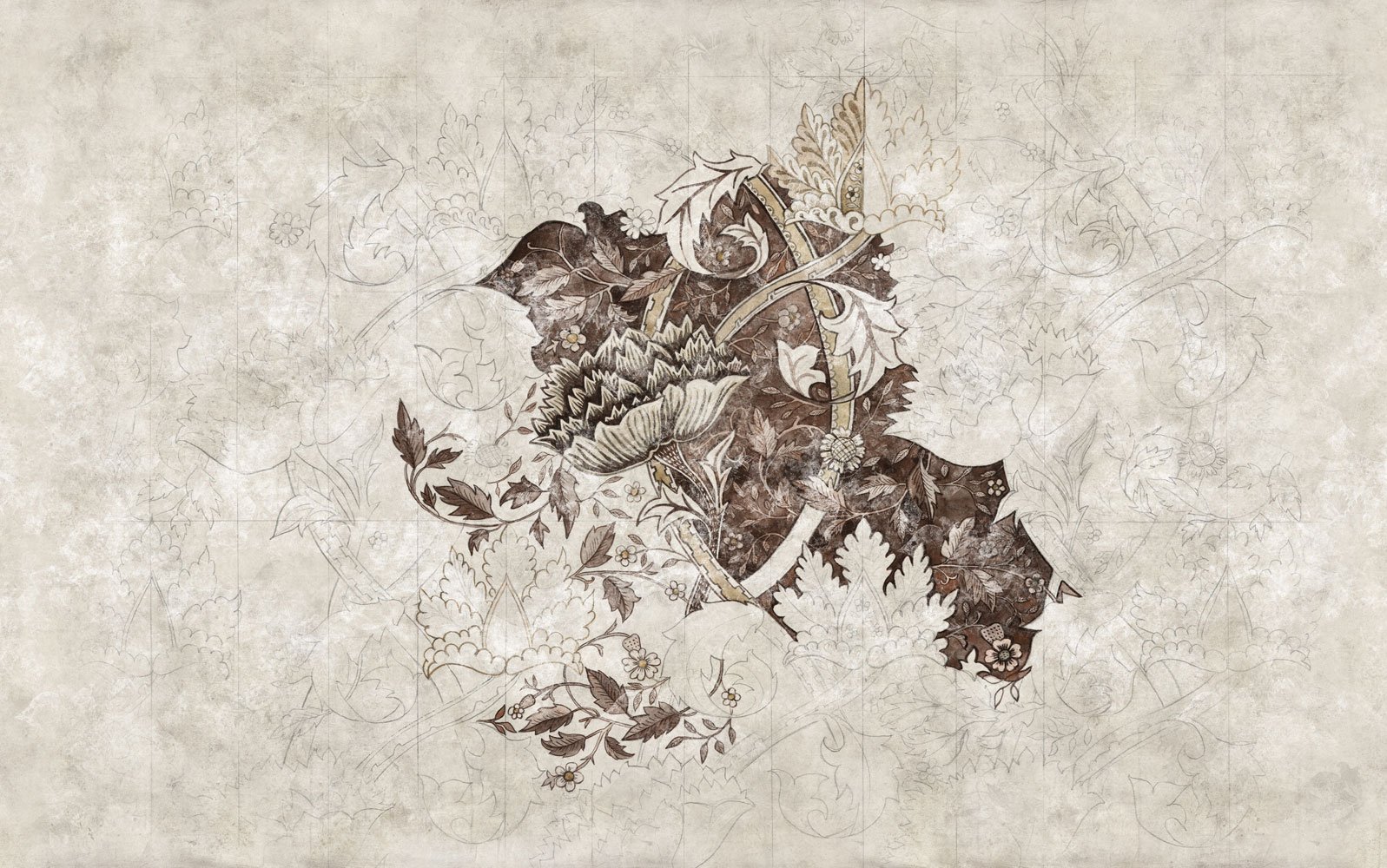 Фотообои и панно Morris 3_0 на сайте OboiVkus.by