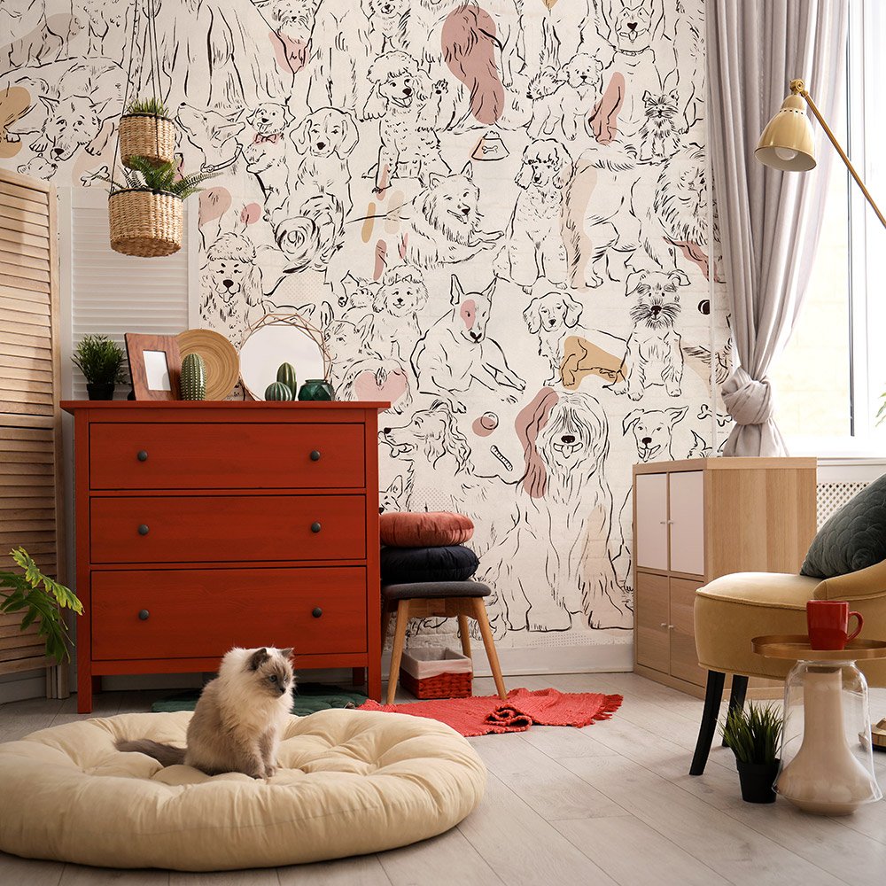 Фотообои и панно Doggyland 5_1 на сайте OboiVkus.by