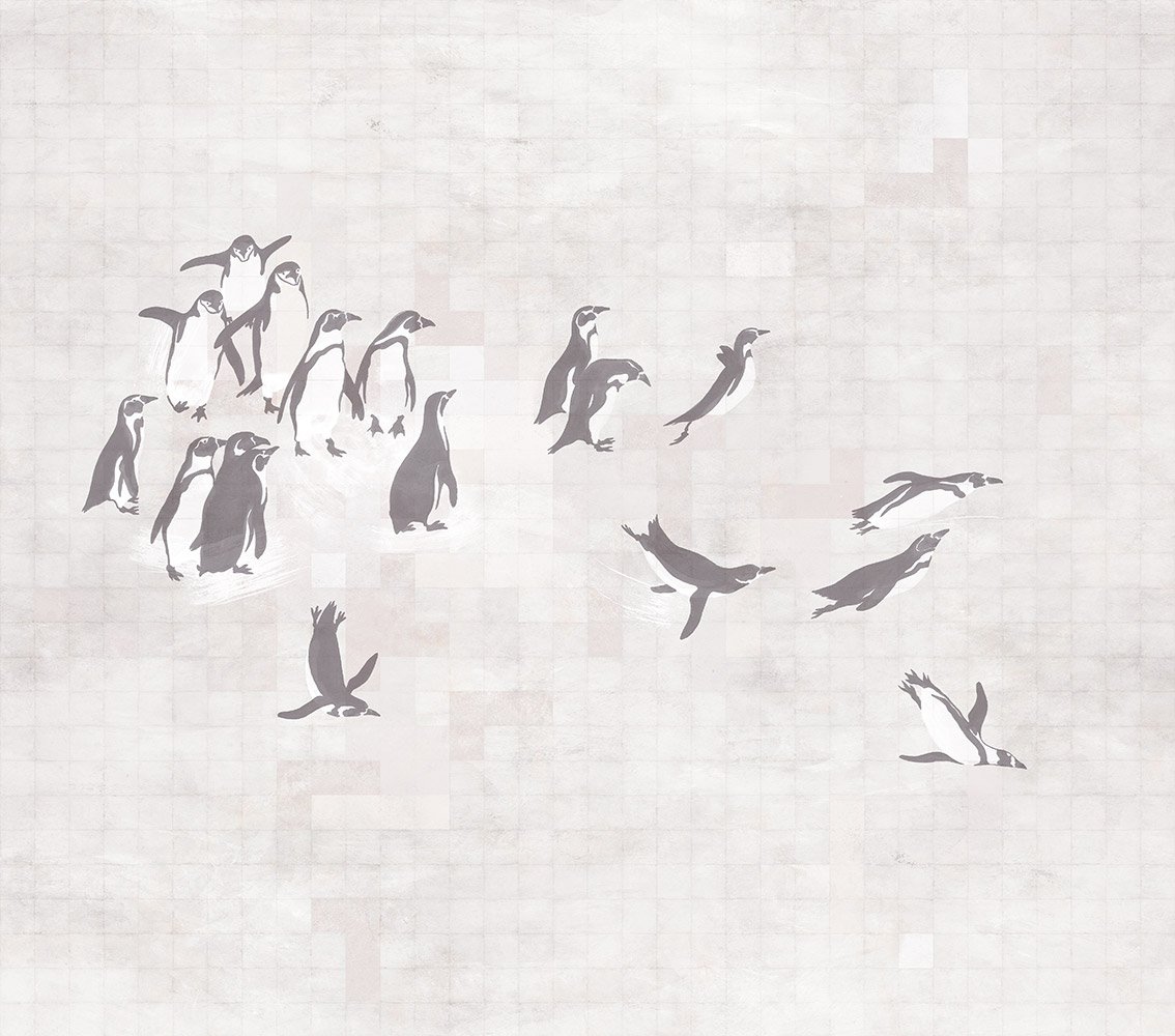 Фотообои и панно Pinguine 2_0 на сайте OboiVkus.by