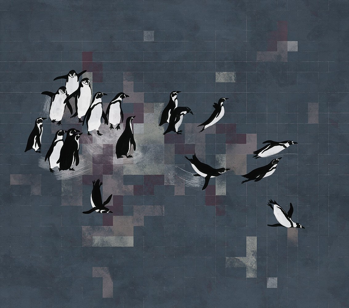 Фотообои и панно Pinguine 7_0 на сайте OboiVkus.by