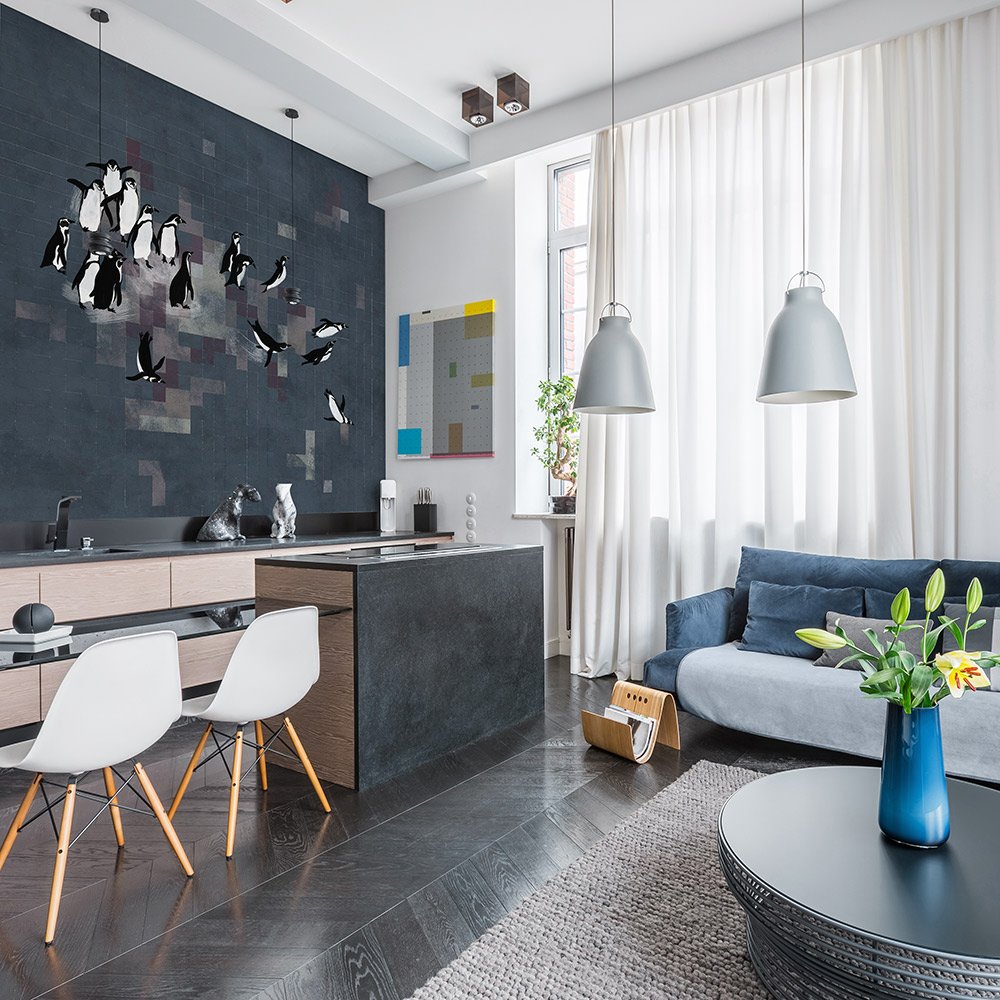 Фотообои и панно Pinguine 8_1 на сайте OboiVkus.by