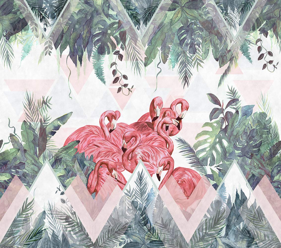 Фотообои и панно Flamingo 1_0 на сайте OboiVkus.by