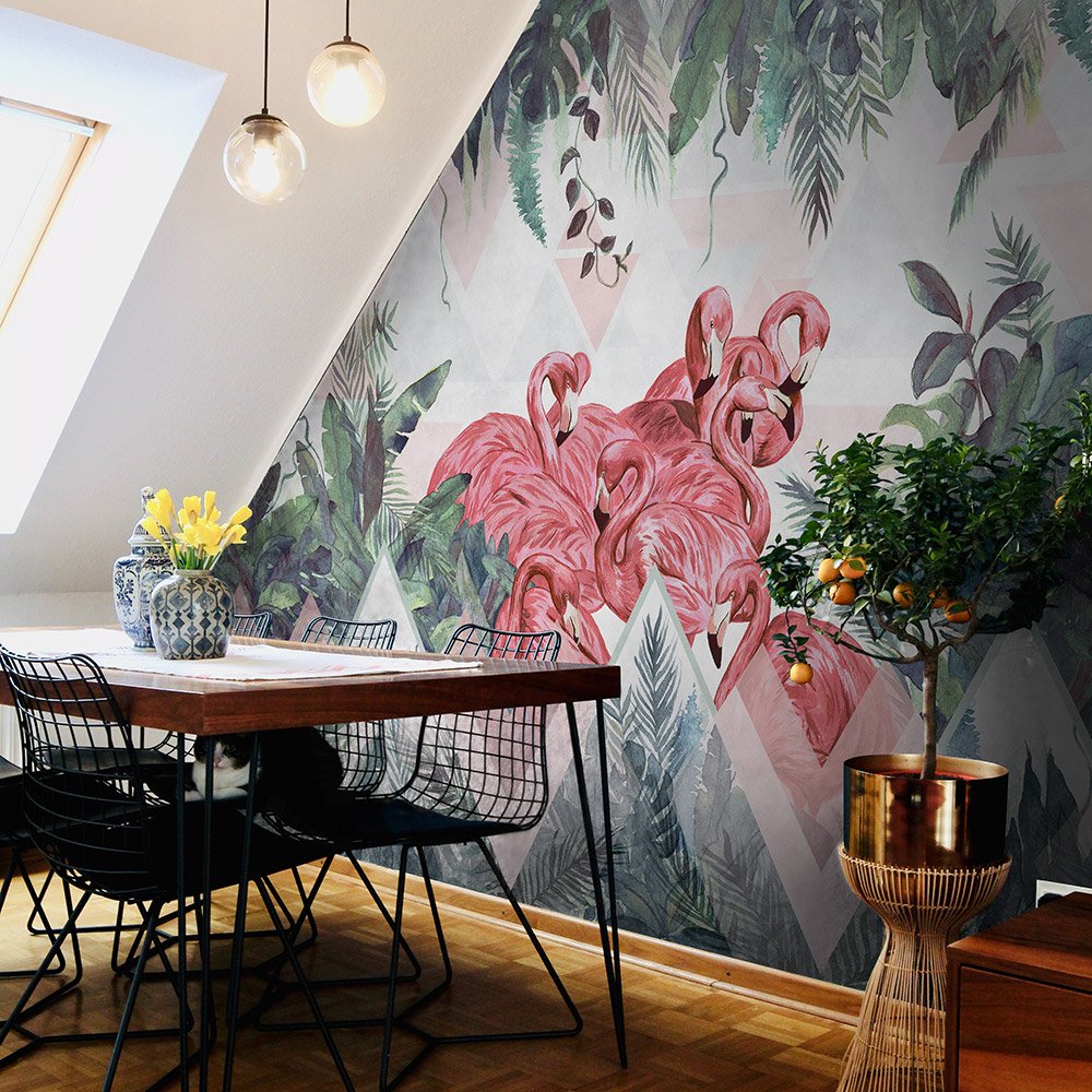 Фотообои и панно Flamingo 1_1 на сайте OboiVkus.by