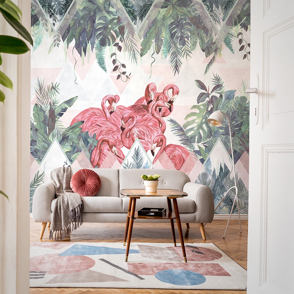 Фотообои и панно Flamingo 1_2 на сайте OboiVkus.by