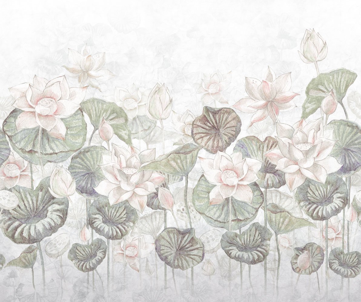 Фотообои и панно Lotos 2_0 на сайте OboiVkus.by
