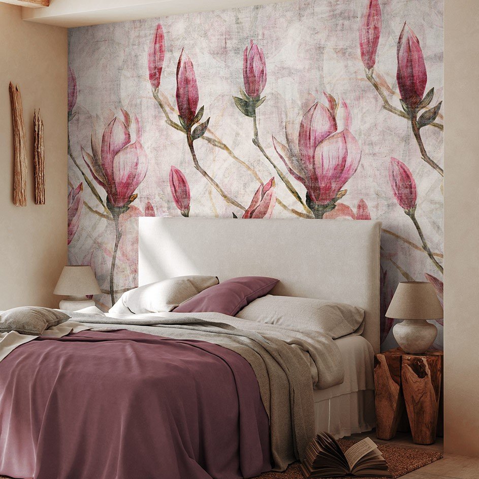 Фотообои и панно Red Magnolia 1_1 на сайте OboiVkus.by