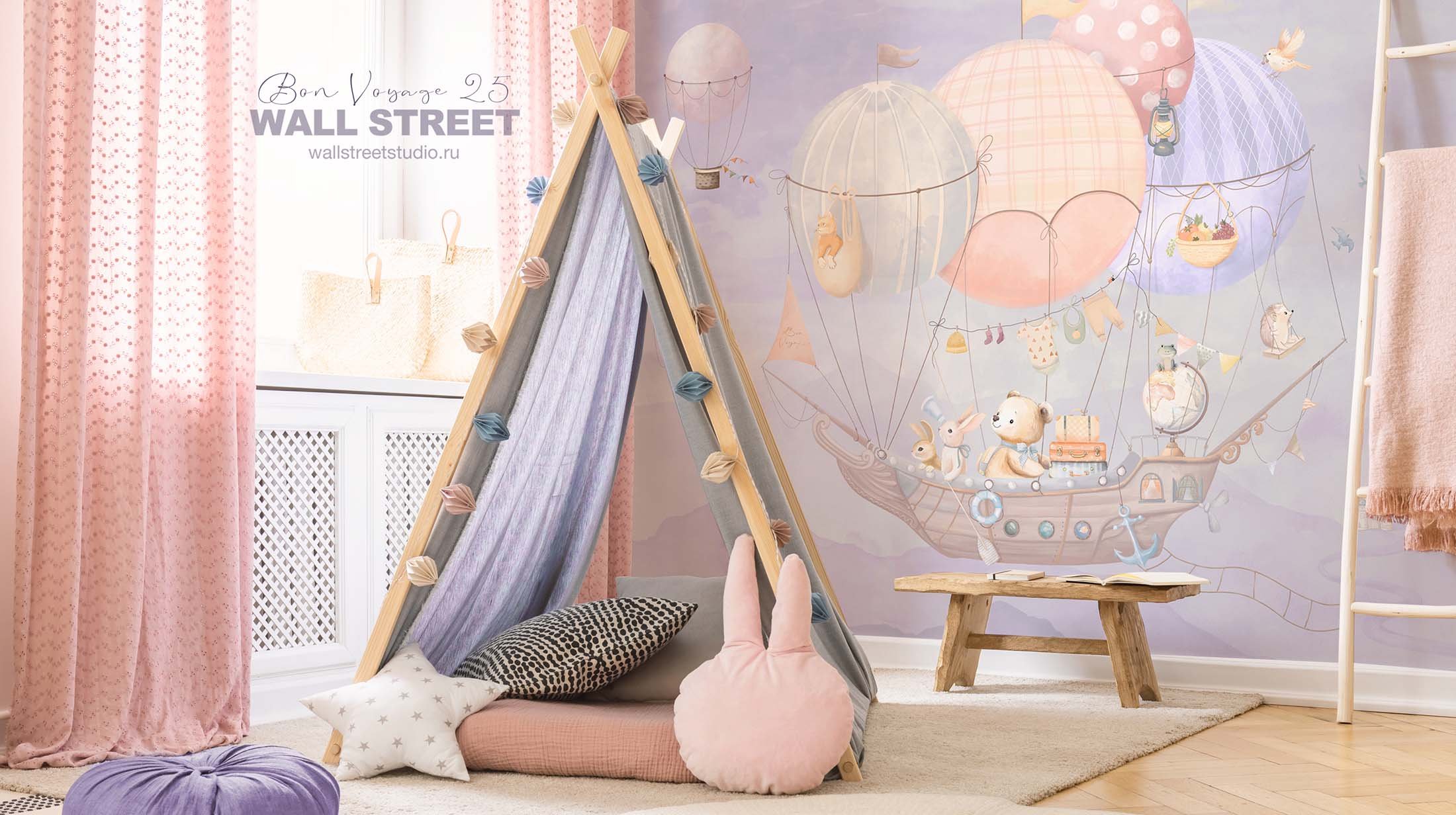 Фрески 31142 (Bon Voyage-25)_1 на сайте OboiVkus.by