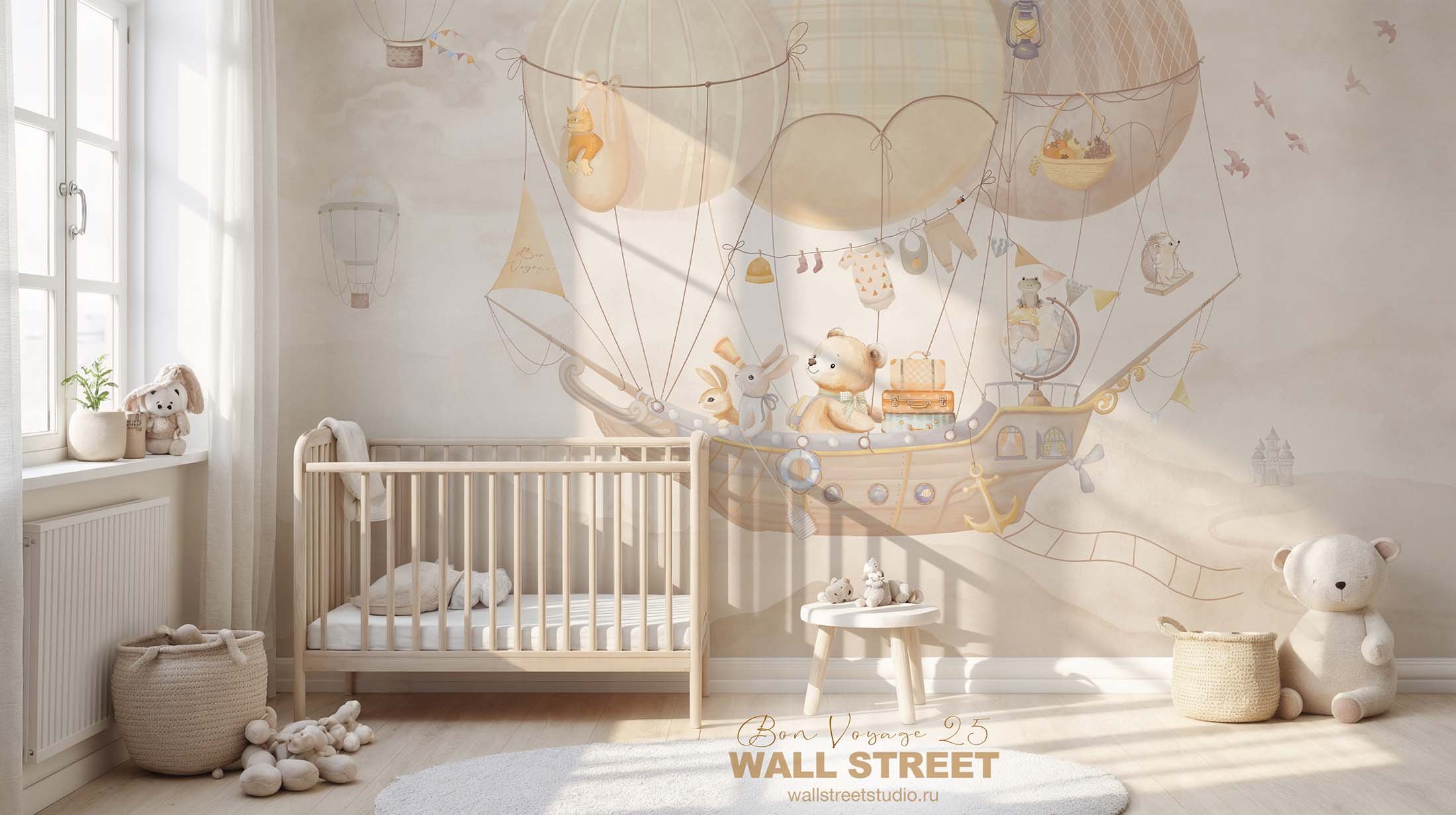 Фрески 31145 (Bon Voyage-25)_1 на сайте OboiVkus.by