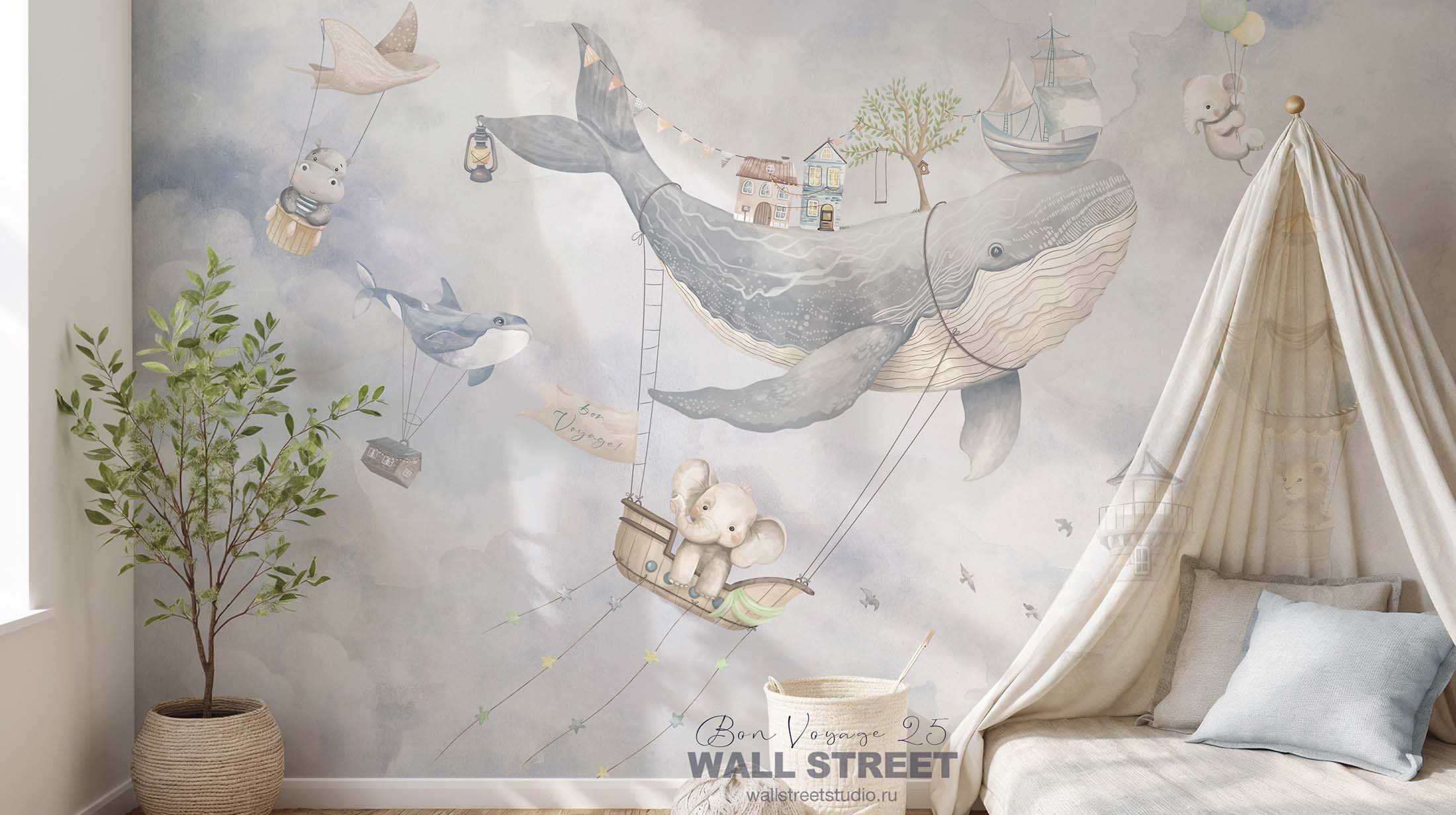 Фрески 31150 (Bon Voyage-25)_1 на сайте OboiVkus.by