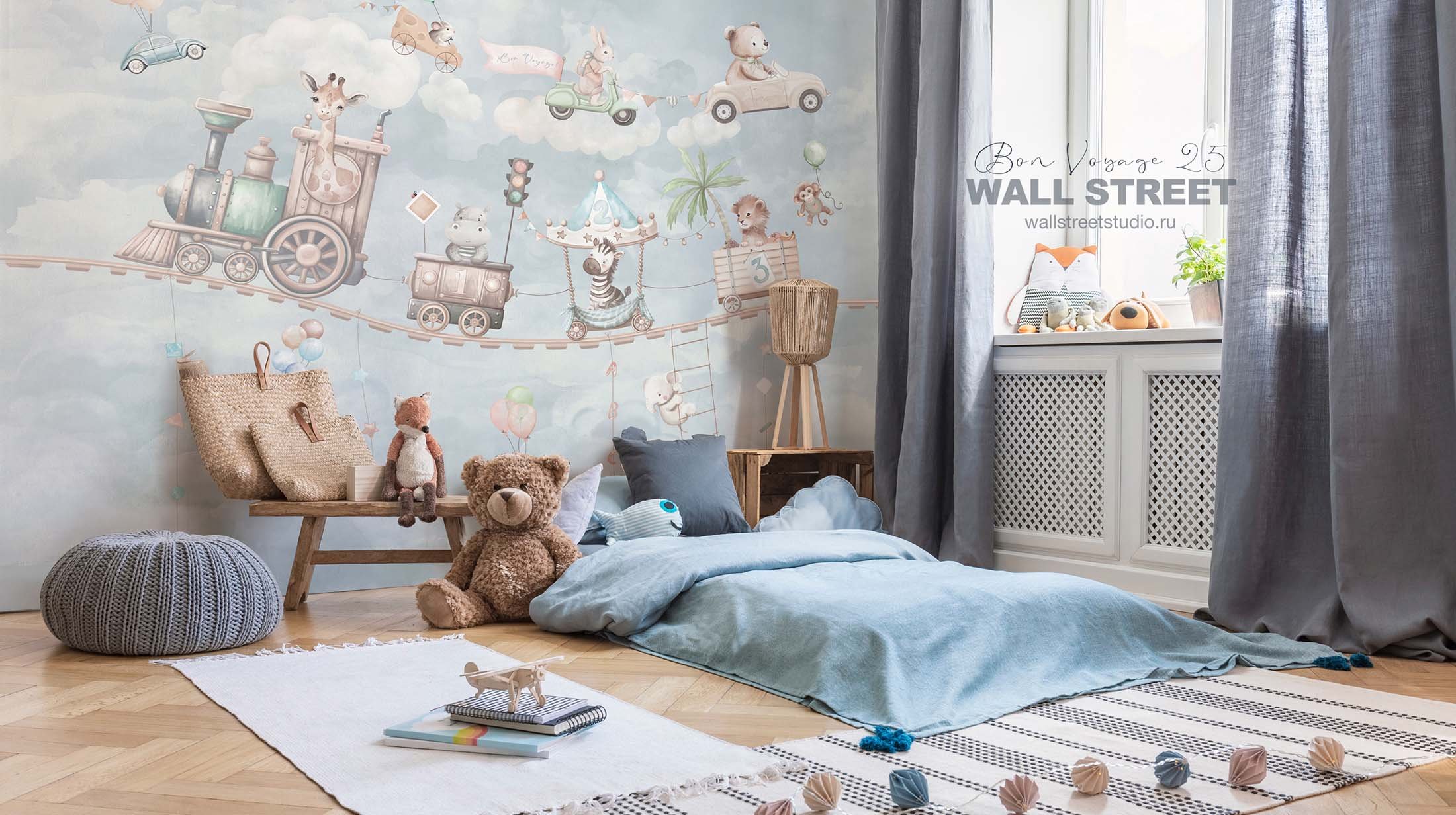 Фрески 31154 (Bon Voyage-25)_1 на сайте OboiVkus.by