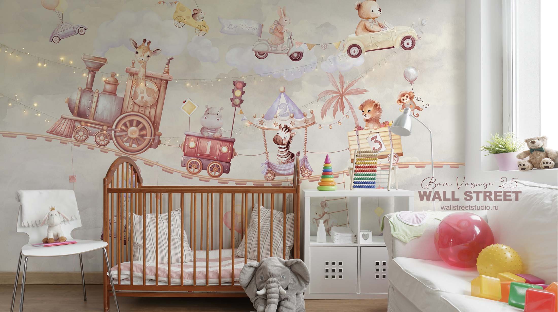 Фрески 31155 (Bon Voyage-25)_1 на сайте OboiVkus.by