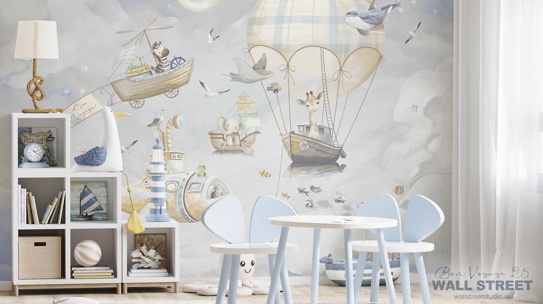 Фрески 31159 (Bon Voyage-25)_1 на сайте OboiVkus.by