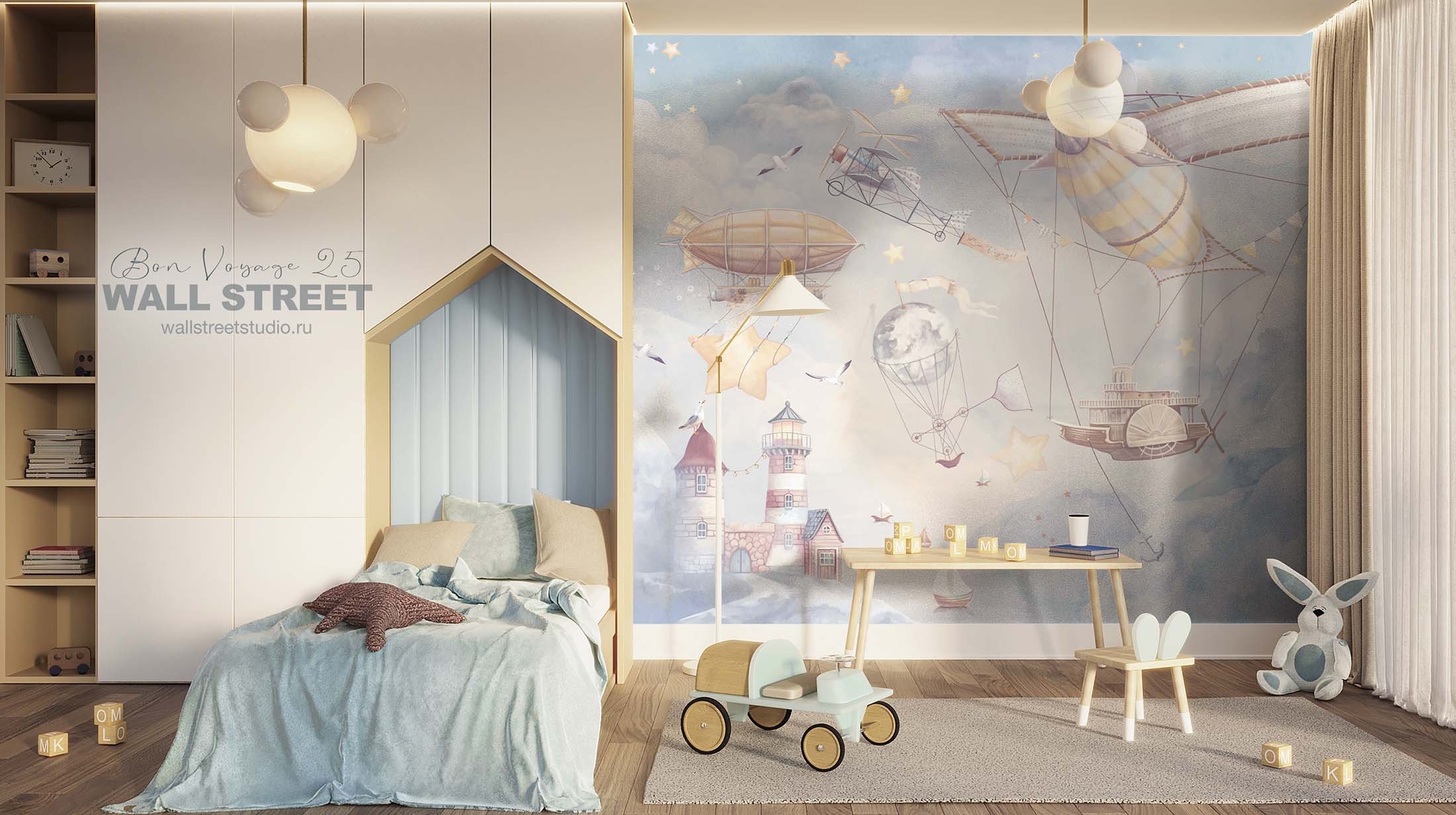 Фрески 31164 (Bon Voyage-25)_1 на сайте OboiVkus.by