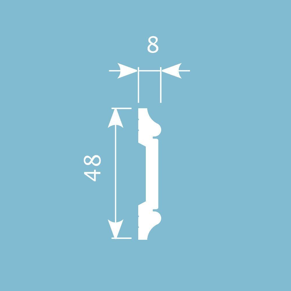 Молдинги, рейки, углы MX006_1 на сайте OboiVkus.by