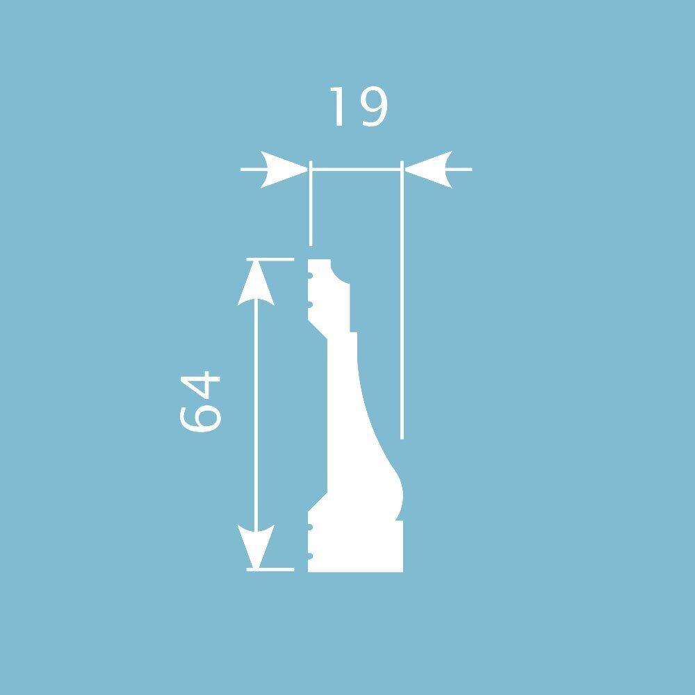 Молдинги, рейки, углы MX016_1 на сайте OboiVkus.by