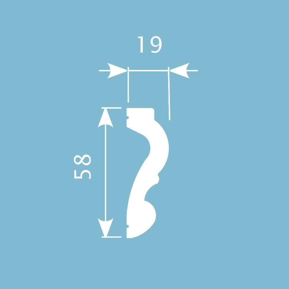 Молдинги, рейки, углы MX024_1 на сайте OboiVkus.by