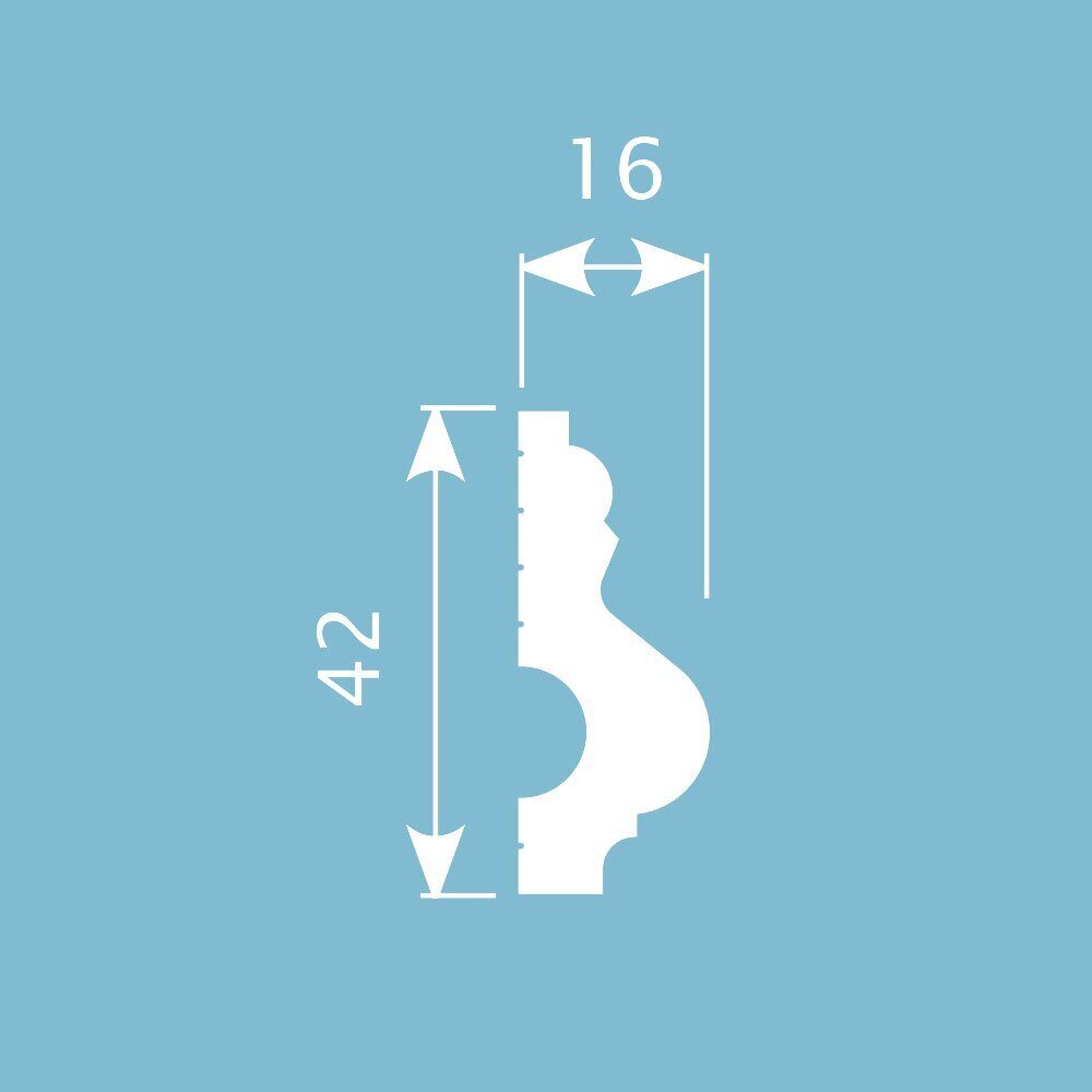 Молдинги, рейки, углы MX037_1 на сайте OboiVkus.by