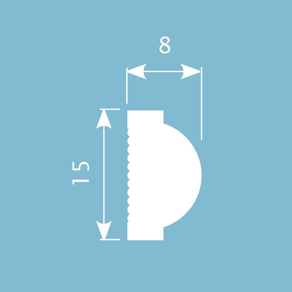 Молдинги, рейки, углы MX040_1 на сайте OboiVkus.by