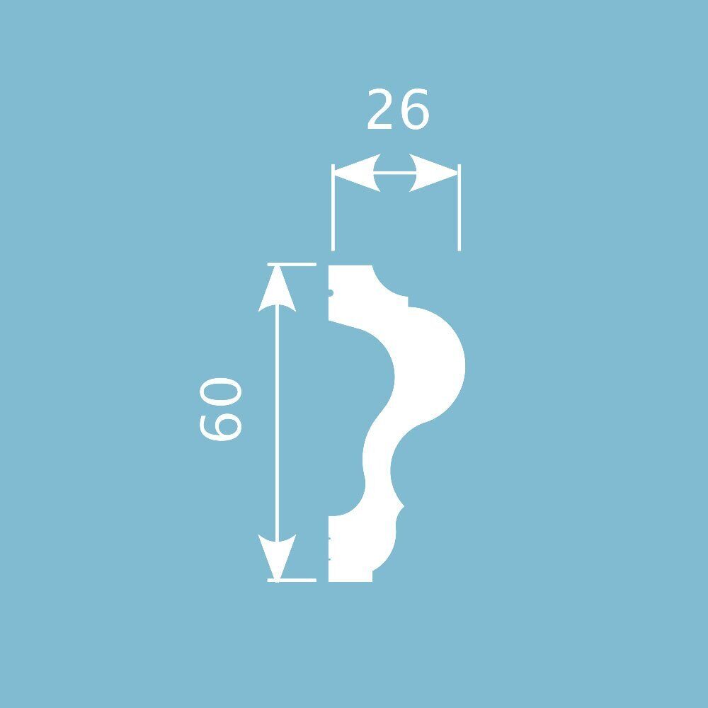 Молдинги, рейки, углы MX044_1 на сайте OboiVkus.by